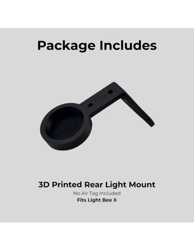 Soporte Oculto para Etiqueta GPS de Bicicleta Weissach - Plástico Duradero