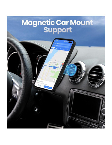 Funda Transparente Shields Up para Samsung Galaxy S10 con Soporte