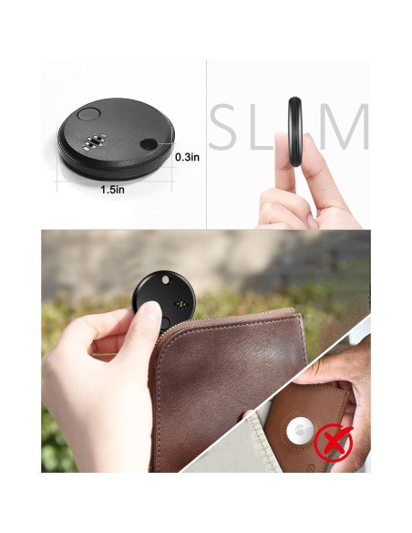 Etiquetas de Seguimiento por Aire DSDFPFG - Paquete de 2 iOS