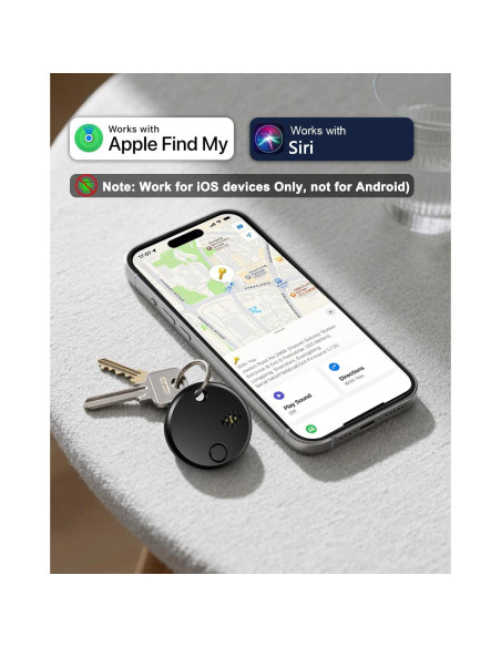 Etiquetas de Seguimiento por Aire DSDFPFG - Paquete de 2 iOS