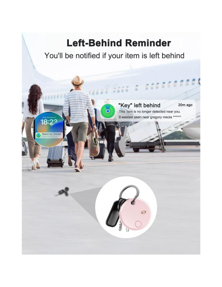 Etiquetas de Seguimiento por Aire DSDFPFG - Paquete de 2 iOS