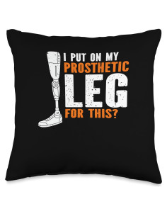 Almohada de Pierna Artificial 16x16 - Diseño para Amputados