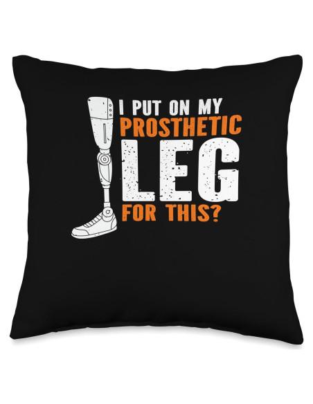 Almohada de Pierna Artificial 16x16 - Diseño para Amputados