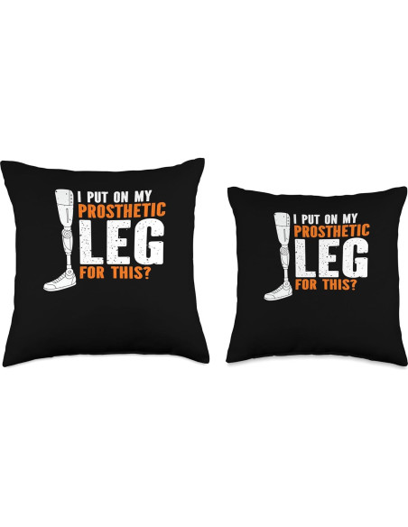 Almohada de Pierna Artificial 16x16 - Diseño para Amputados