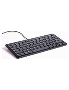 Teclado y Hub Raspberry Pi Negro/Gris 78 Teclas USB