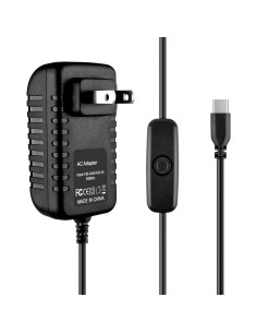 Adaptador de Poder USB-C CJP-Geek 5V 3A 15W para Raspberry Pi 2