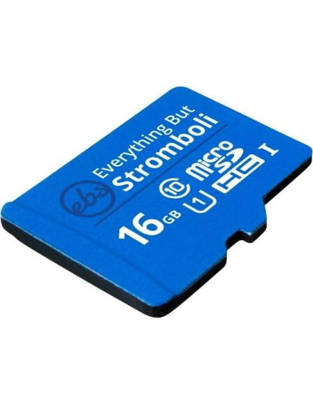 Paquete de 5 Tarjetas MicroSD 16GB Todo Menos Stromboli Clase 10