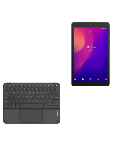 Teclado Bluetooth BoxWave SlimKeys con Trackpad para Alcatel Joy Tab 2