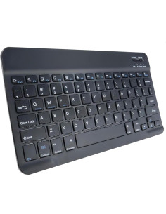 Teclado Bluetooth BoxWave SlimKeys para MobileDemand xTablet Flex 10B 2