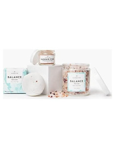 Colección Cuidado Personal LA SALT CO - Bomba de Baño y Sal Rosa