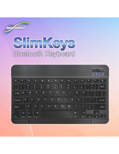 Teclado Bluetooth BoxWave SlimKeys para MobileDemand xTablet Flex 10B