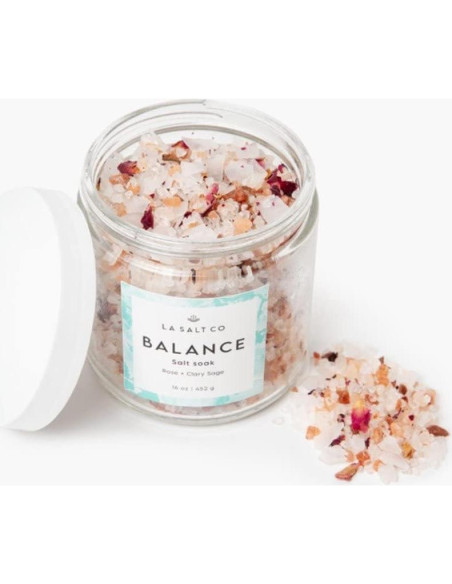 Colección Cuidado Personal LA SALT CO - Bomba de Baño y Sal Rosa