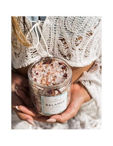 Colección Cuidado Personal LA SALT CO - Bomba de Baño y Sal Rosa