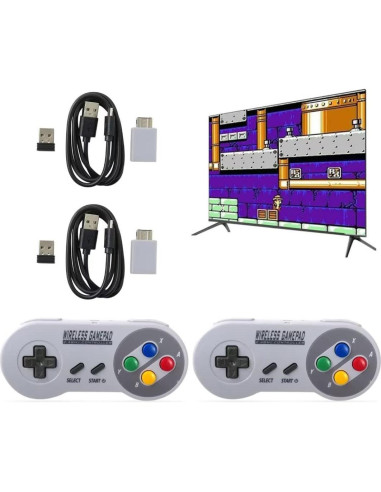 Controladores Inalámbricos de Juego USB USonline911 - 2 Piezas