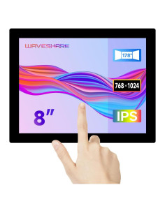 Monitor HDMI 8" Waveshare 768x1024 IPS Táctil 10 Puntos