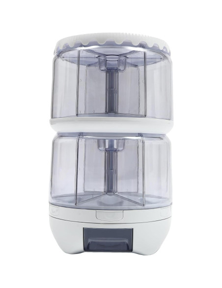 Dispensador de Arroz Unnsiapit 12L Rotatorio 360 Blanco