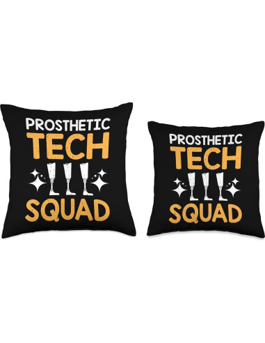 Almohada Divertida 40x40 cm Diseño Técnico Prótesis