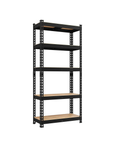 Estante de Almacenamiento Ajustable Yaheetech 5 Niveles 71x30x152cm