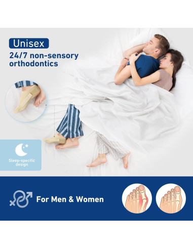 Corrector de Juanetes RUSHFORWARD Ajustable Unisex - Alivio Hallux Valgus