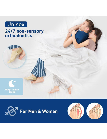 Corrector de Juanetes RUSHFORWARD Ajustable Unisex - Alivio Hallux Valgus