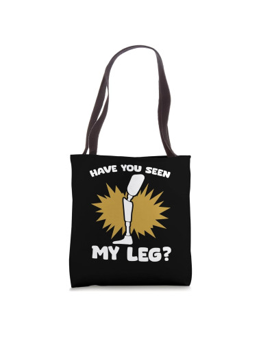 Bolsa de mano para pierna amputada 40.6 cm - Regalo original