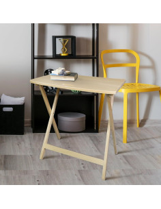 Mesa Plegable Arizona American Trails Madera Dura Natural 71x45x66cm 2