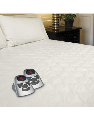 Colchón Térmico Eléctrico Reina Biddeford 6 Onzas Control Digital