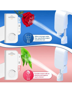 Accesorio de Bidet No Eléctrico EXPSPRU Blanco con Doble Boquilla 2