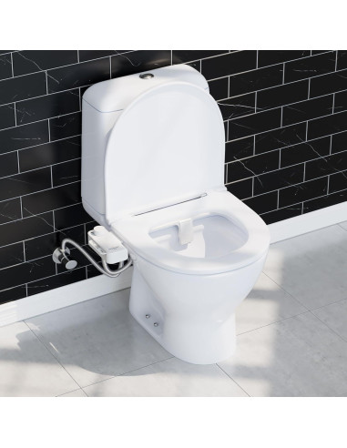 Accesorio de Bidet No Eléctrico EXPSPRU Blanco con Doble Boquilla