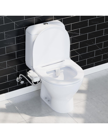 Accesorio de Bidet No Eléctrico EXPSPRU Blanco con Doble Boquilla