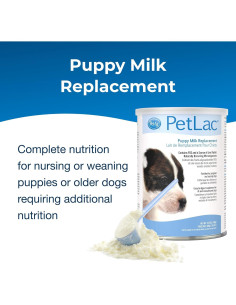 Pet-Ag PetLac Polvo Sustituto de Leche para Cachorros 298 g 2