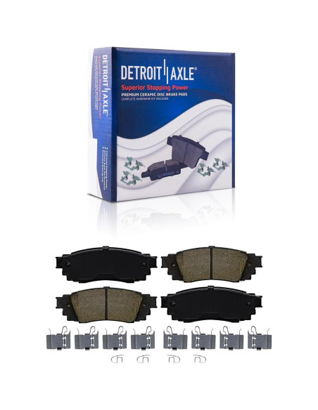 Kit de frenos Detroit Axle para Toyota C-HR RAV4 Venza 2020-2022