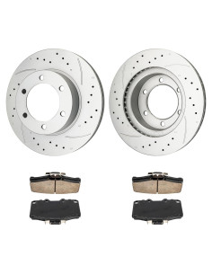 Kit de Freno Delantero KAC con Pastillas Cerámicas para Toyota