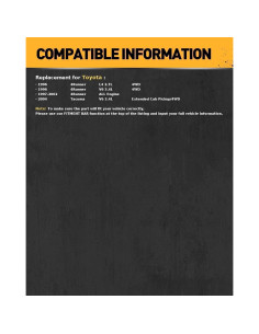 Kit de Freno Delantero KAC con Pastillas Cerámicas para Toyota 2