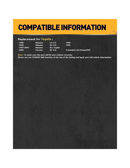 Kit de Freno Delantero KAC con Pastillas Cerámicas para Toyota