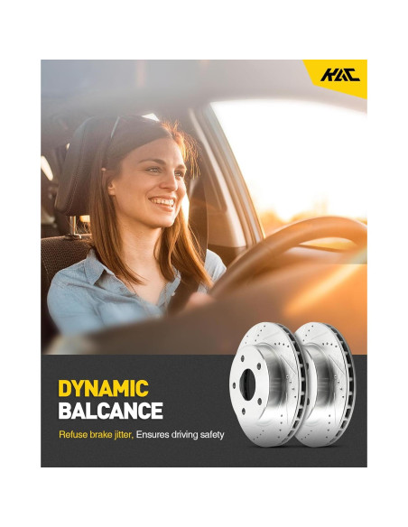 Kit de Freno Delantero KAC con Pastillas Cerámicas para Toyota