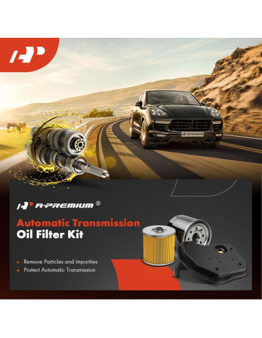 Filtro de aceite de transmisión A-Premium para Toyota y Lexus
