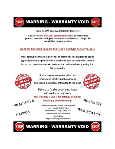 Catalizador de escape Northeastern para Toyota Yaris 1.5L 2007-2011