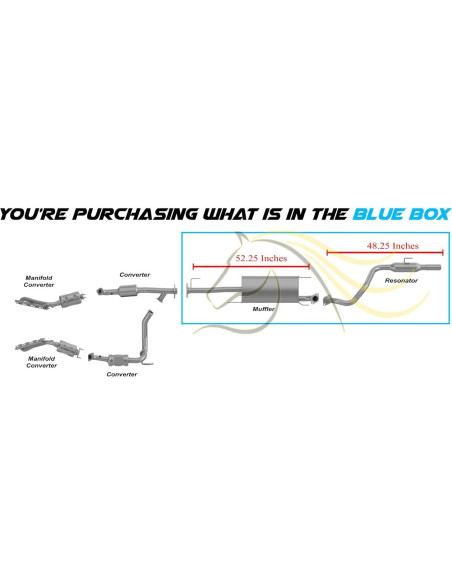 Kit de Escape Acero Inoxidable Escape Northeastern Toyota 4Runner 2005-2009