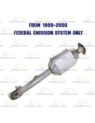 Catalítico trasero Escape del Noreste para Toyota 4Runner 3.4L