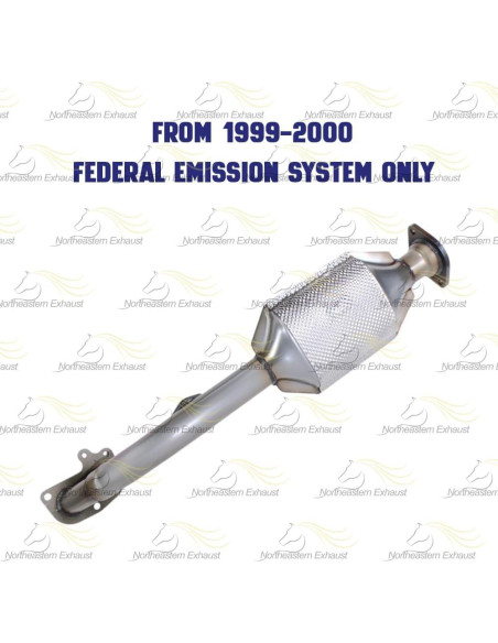 Catalítico trasero Escape del Noreste para Toyota 4Runner 3.4L