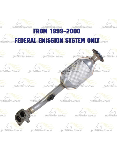 Catalítico trasero Escape del Noreste para Toyota 4Runner 3.4L