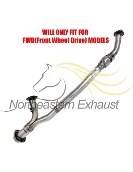 Sistema de Escape EPA Acero Inoxidable Northeastern Toyota Sienna 2004-2006