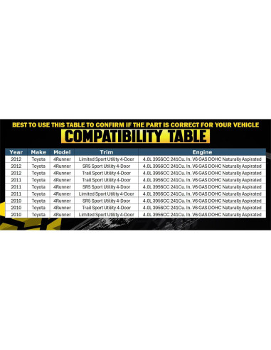 Silenciador Escape Northeastern Acero Inoxidable Toyota 4Runner 2010-2012