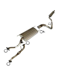 Kit de Escape Intermedio Acero Inoxidable Escape Northeastern Toyota Land Cruiser 4.7L