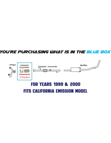 Catalizador Frontal Escape Northeastern Toyota 4Runner 3.4L 1999-2002