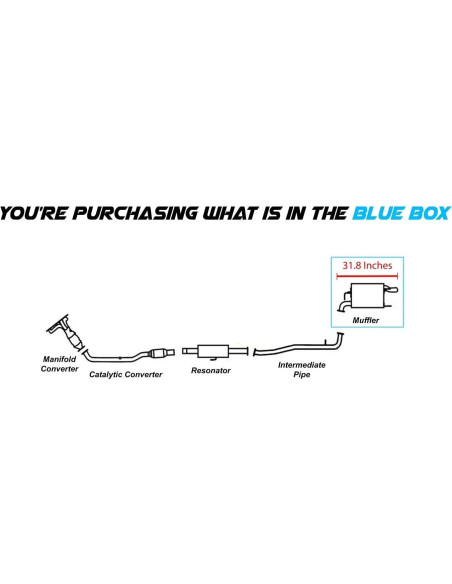 Silenciador trasero Escape Northeastern Toyota Camry 2012-2015 2.5L