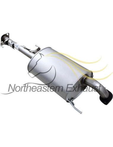 Silenciador de escape Northeastern para Toyota FJ Cruiser 4.0L 2007-2014 - Acero inoxidable 409 con juntas