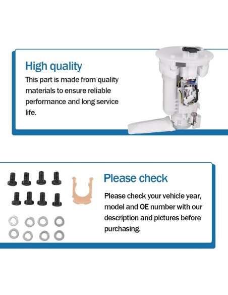 Módulo de Bomba de Combustible Automkt para Chevy Prizm y Corolla