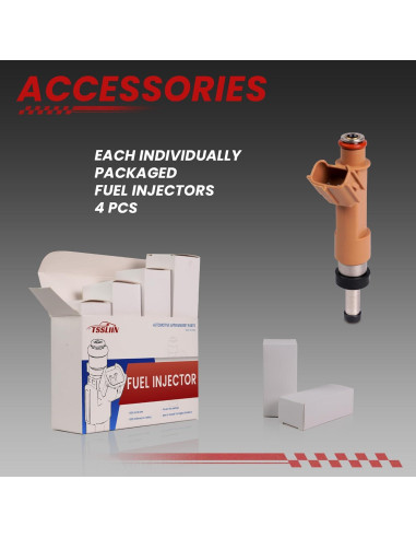 Inyectores de Combustible TSSLIIN para Toyota Corolla 1.8L 2009-2015